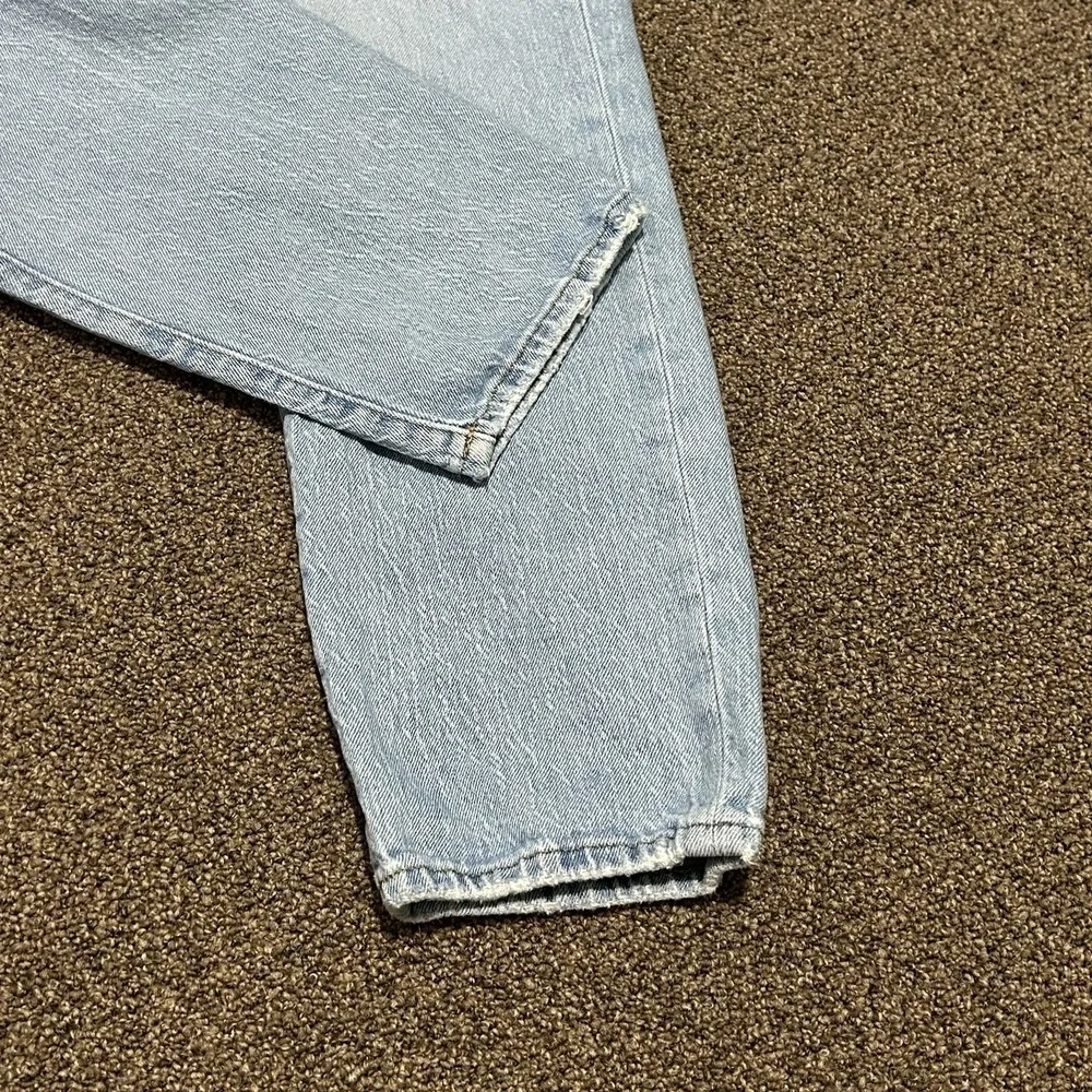 Madewell The Perfect Vintage Jean Size 25 High Rise Light Wash Tapered Leg - Picture 9 of 13
